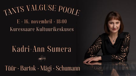 Kadri-Ann Sumera soolokontsert "Tants valguse poole"