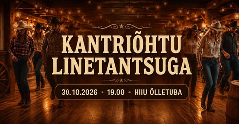 Kantriõhtu linetantsuga Hiiu Õllekas