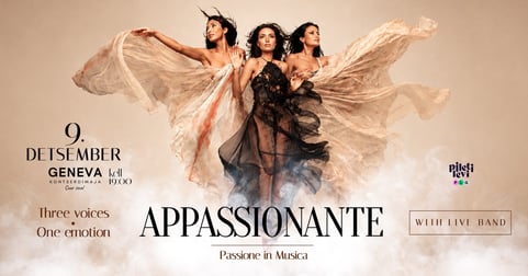 APPASSIONANTE - ITALY SOPRANO. Passione in Musica Three voices. One emotion