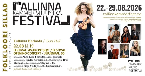 XXII Tallinna Kammermuusika Festivali avakontsert "Jürjendal 60"