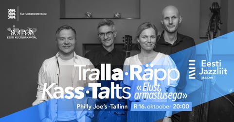 Jazzliit ja Philly Joes LIVE | Liina Tralla, Lauri Räpp, Peedu Kass, Marek Talts ''Elust, armastusega''