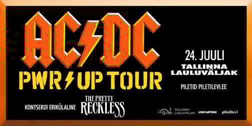 Suvel läheb mürgliks: maailma vägevaim rock’n’rolli bänd AC/DC tuleb Eestisse