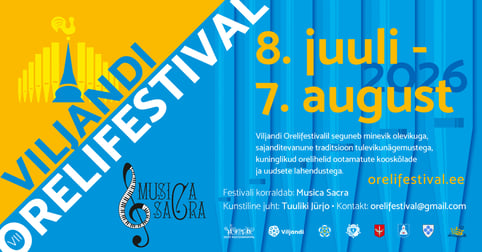 Klassika radadel. Viljandi Orelifestival 2026