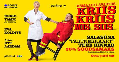 Reigo Tamm ja Eva Koldits ''Kriis Kriis Mis Siis''