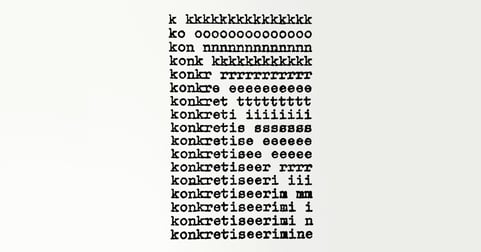 Raul Meel avab näituse Konkretiseerimine