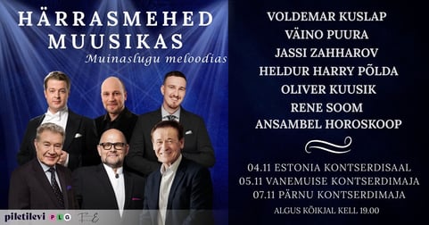 Härrasmehed muusikas. Muinaslugu meloodias.