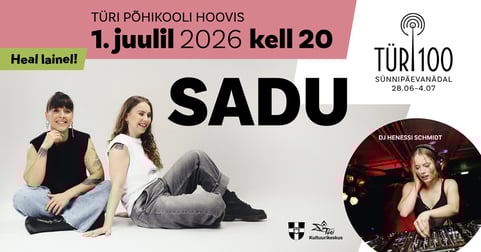 SADU.  TÜRI LINN 100