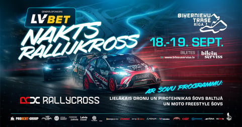 Nakts Rallijkross 2026