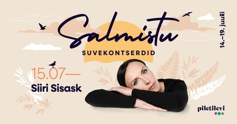Siiri Sisask. Salmistu Suvekontserdid
