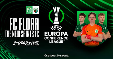 UEFA Euroopa Konverentsiliiga. FC Flora vs The New Saints FC