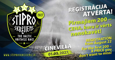 Stipro Skrējiens - 5 km. distance. Individual.