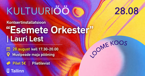 Kontsertinstallatsioon ''Esemete Orkester'' | Lauri Lest