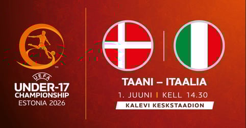 UEFA NOORMEESTE U17 EM-FINAALTURNIIR | TAANI - ITAALIA