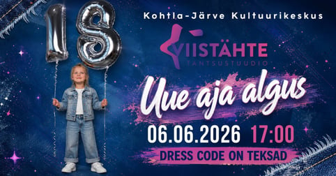 Tantsustuudio Viis Tähte kontsert Uue aja algus