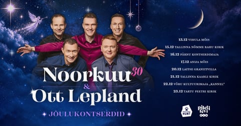 Noorkuu 30 ja Ott Lepland - Jõulukontsert