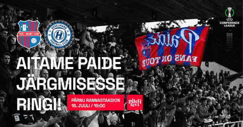 UEFA Konverentsiliiga 1. eelring: Paide Linnameeskond vs FC Hegelmann