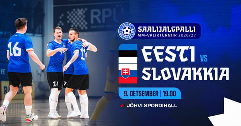 EESTI - SLOVAKKIA | Saalijalgpalli MM-valikturniir
