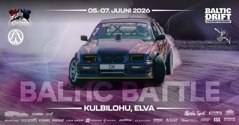 Baltic Battle 2026 / Eesti Drifti Etapid 2026