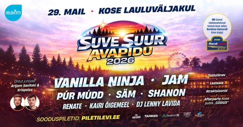 Suve Suur avapidu 2026 Kosel