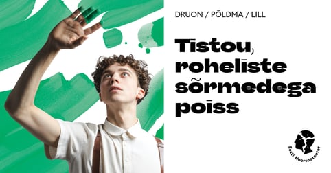 Tistou, roheliste sõrmedega poiss