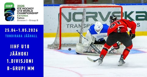 Turniiripass / IIHF U18 meeste jäähoki MM I divisjoni B-grupi turniir Tallinnas