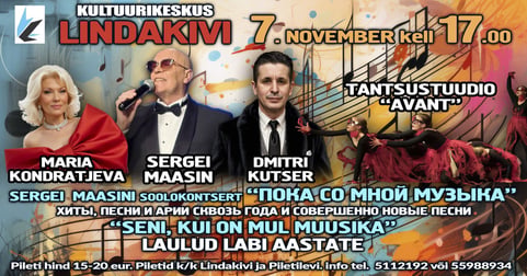 Sergei Maasini soolokontsert ''Seni, kui on mul muusika''