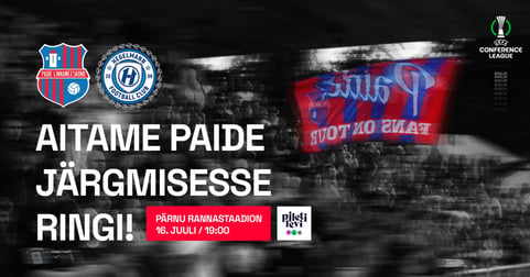 UEFA Konverentsiliiga 1. eelring: Paide Linnameeskond vs FC Hegelmann