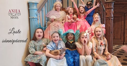 Laste sünnipäevapakett '''Printsessipidu Anija mõisas''