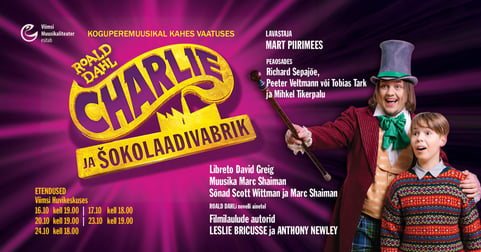 Koguperemuusikal ''Charlie ja šokolaadivabrik''