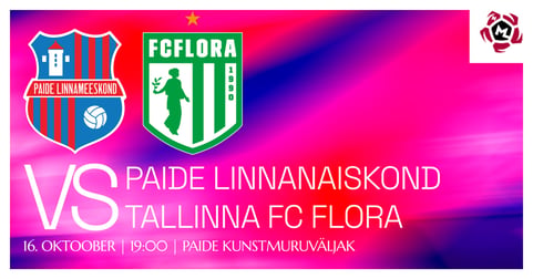 Naiste Meistriliiga 22. voor | Paide Linnanaiskond vs FC Flora (N)