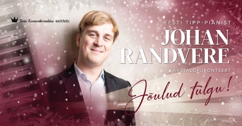 Eesti tipp-pianist Johan Randvere ''Jõulud tulgu!''