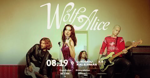 WOLF ALICE (JK) | Lukiškių kalėjimas 2.0 | Vilnius