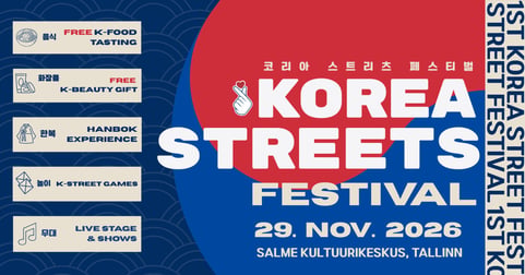 K-Wave Street Festival 2026 (04.10 asendus)