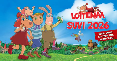 Lottemaa suvi 2026 / Rongipilet