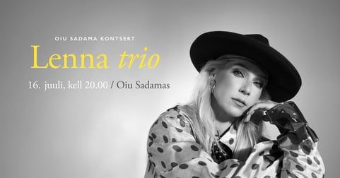 Lenna trio kontsert Oiu Sadamas
