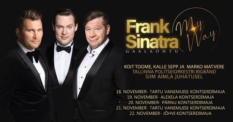 Frank Sinatra gaalaõhtu ''My Way''