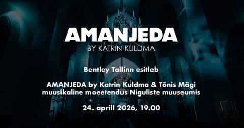 Niguliste 2026 kontsertetendus - Amanjeda by Katrin Kuldma & Tõnis Mägi