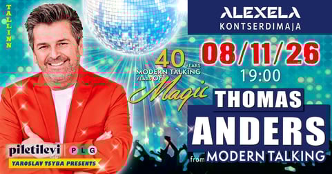 THOMAS ANDERS from Modern Talking