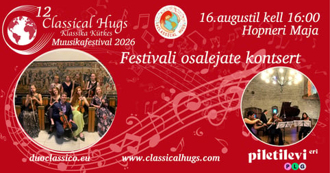 Festivali osalejate kontsert / 12. rahvusvaheline muusikafestival ''Klassika Kütkes''