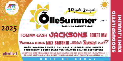 Õllesummeri programm on 80% ulatuses paigas