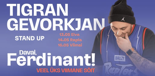 Tigrani stand Up tuur: Davai, Ferdinant! Veel üks viimane sõit!