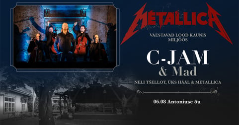 C-Jam & Mad ''Metallica'' Antoniuse õues