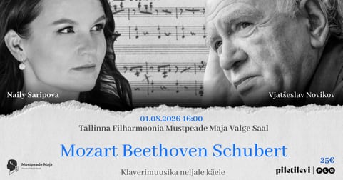 Mozart-Beethoven-Schubert. Klaverimuusika neljale käele