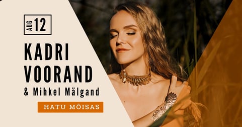 Kadri Voorand & Mihkel Mälgand - ainus suvekonsert Hatu kohvimõisas