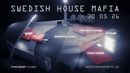 Swedish House Mafia toob Tallinna Eestis esimese 270-kraadise lavalahenduse