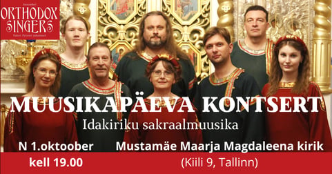 Orthodox Singersi Muusikapäevakontsert