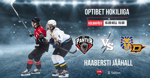 HC Panter vs HS Riga/Dinaburga. HC Panter Optibet hokiliiga.