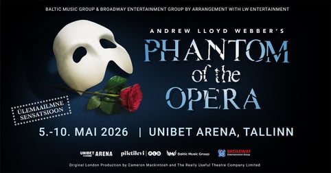 Maailma tuntuim muusikal - Andrew Lloyd Webberi "The Phantom of the Opera” jõuab Eestisse