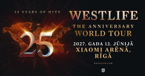 Westlife - 25th Anniversary tour 2027