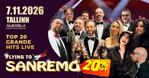 Flying to SANREMO